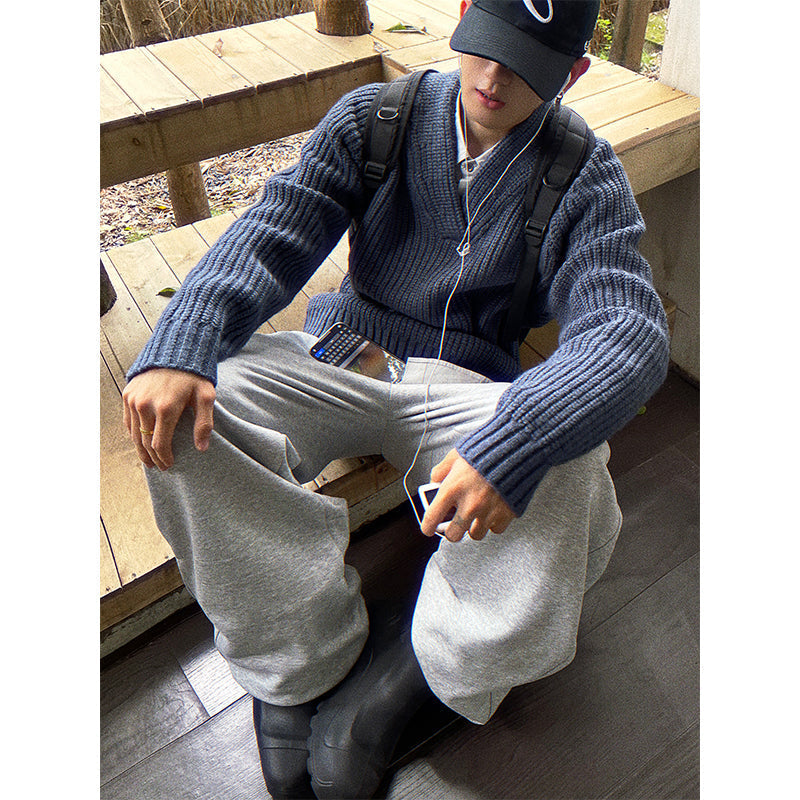 Archie | Men's Oversized Button-Front Cardigan for Winter