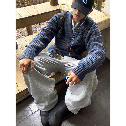 Archie | Men's Oversized Button-Front Cardigan for Winter