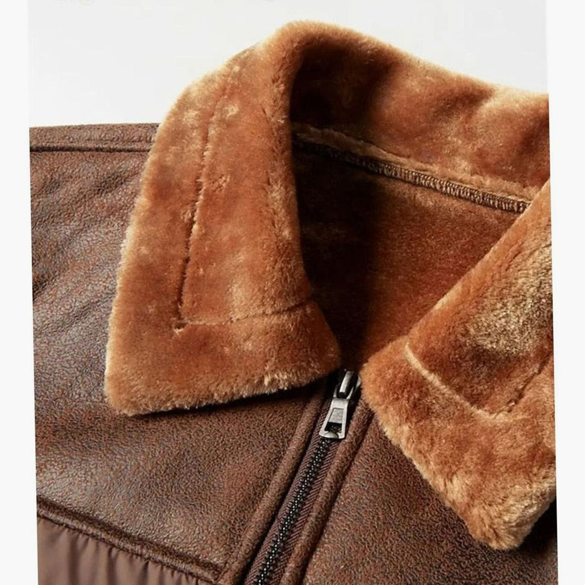 Alfie | Men's Quilted Faux Leather Winter Coat