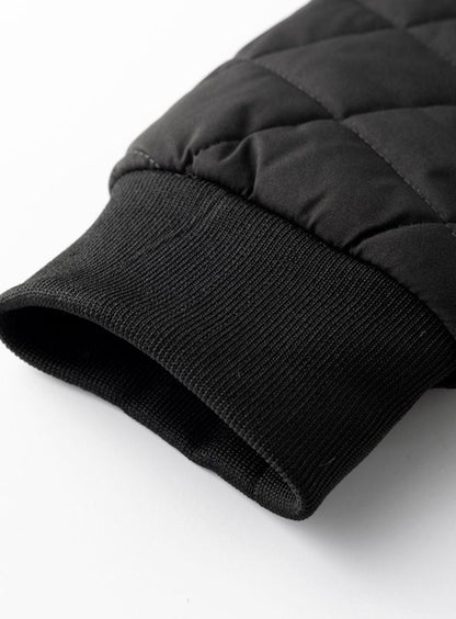 James | Men's Quilted Fleece-Lined Full-Zip Bomber Jacket