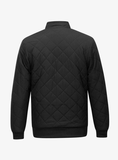 James | Men's Quilted Fleece-Lined Full-Zip Bomber Jacket