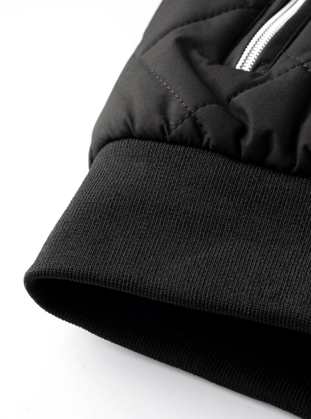 James | Men's Quilted Fleece-Lined Full-Zip Bomber Jacket