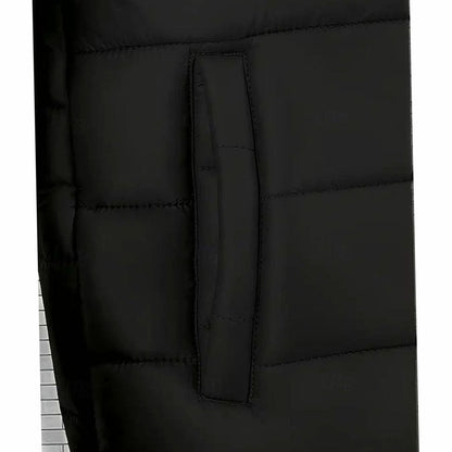 Quentin | Men's Regular-Fit Hooded Quilted Coated Puffer Jacket for Winter
