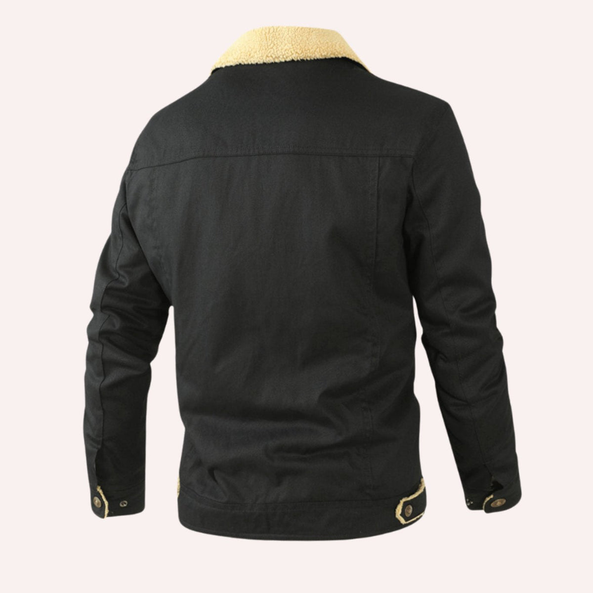 Dominic | Men's Warm Sherpa-Lined Winter Jacket
