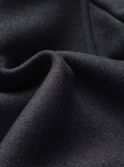 Adam | Men's Tailored Wool Overcoat with Scarf Lapel