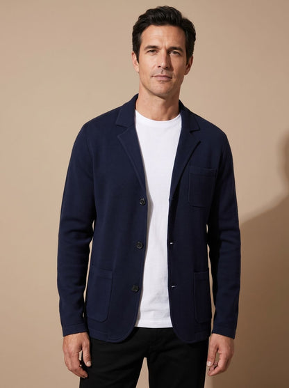 Thomas | Men's Slim-Fit Button-Front Knit Cardigan for Winter
