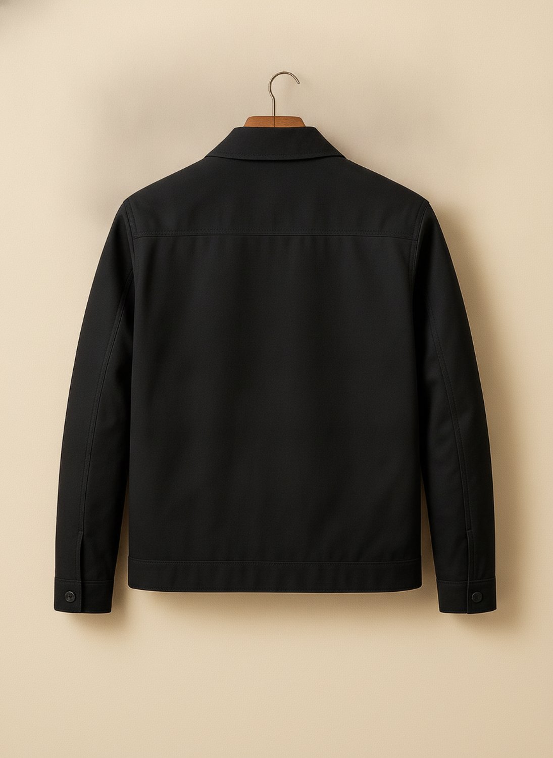 Theo | Men's Smart-Casual Full-Zip Harrington Jacket