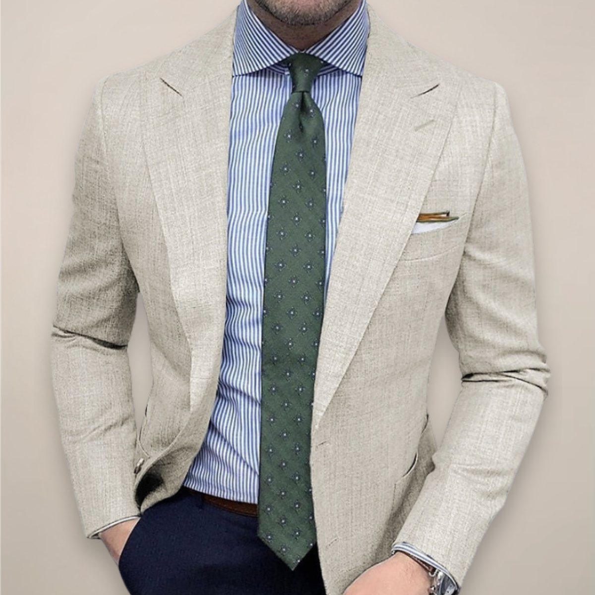 Harvey | Men's Stylish Textured Sport Coat for Winter