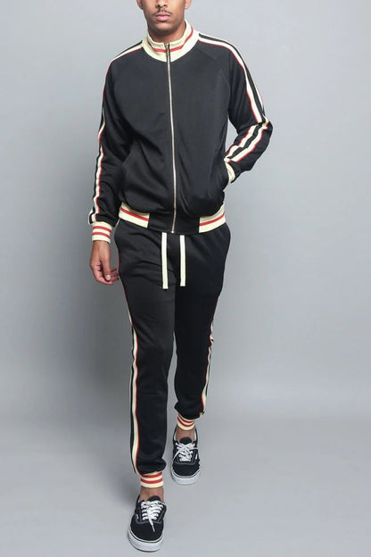 Ross | Men's Striped Tracksuit Set