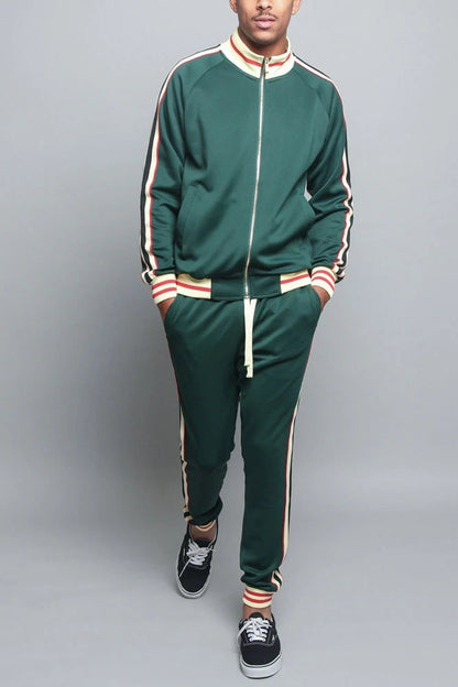 Ross | Men's Striped Tracksuit Set