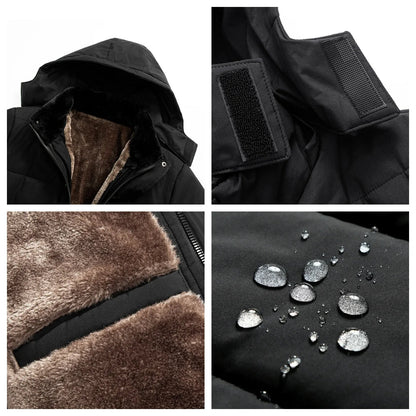 Max | Men's Cosy Fur-Lined Insulated Puffer Jacket for Winter