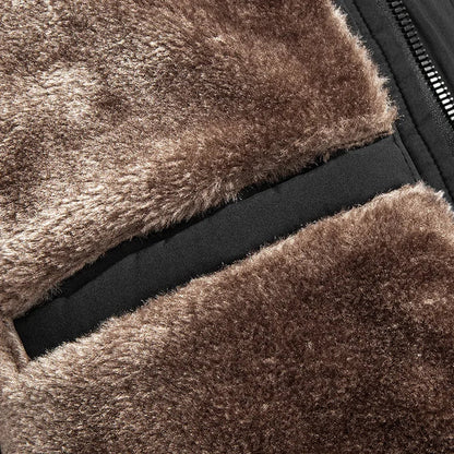 Max | Men's Cosy Fur-Lined Insulated Puffer Jacket for Winter