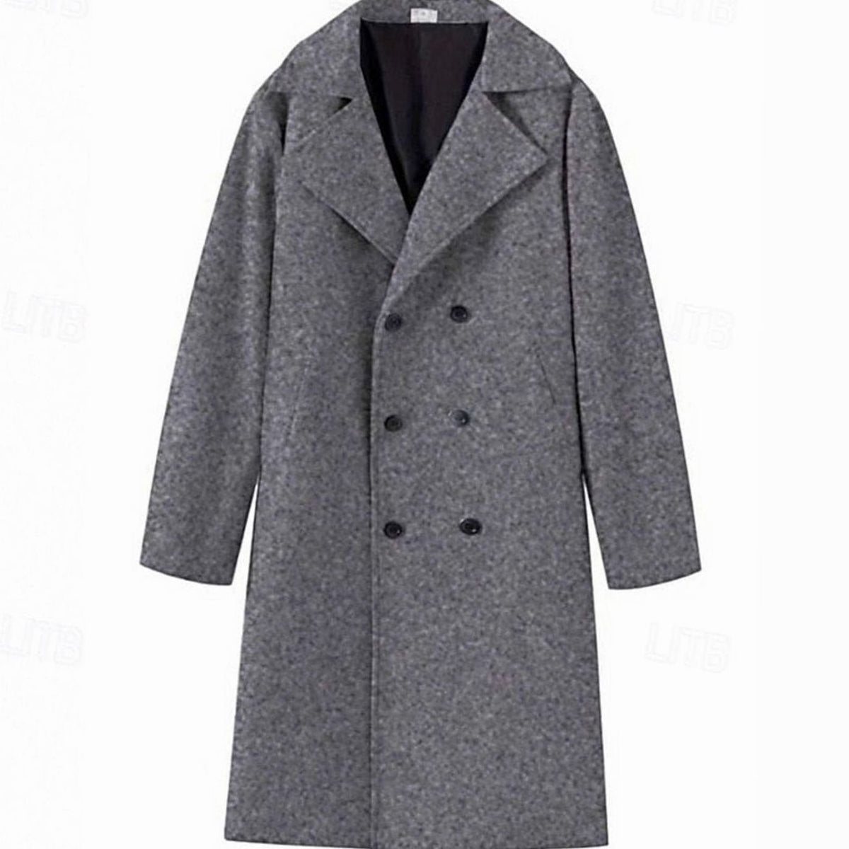 Harry | Men's Premium Wool Double-Breasted Tailored Long Overcoat for Winter