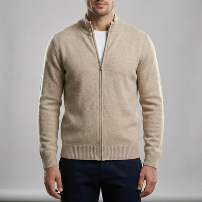 Louis | Men's Zip-Up Cardigan for Winter