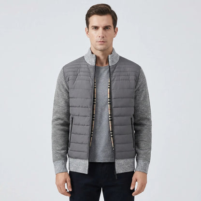 Henry | Men's Classic Zip-Up Jacket with Stand Collar