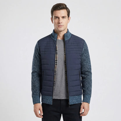Henry | Men's Classic Zip-Up Jacket with Stand Collar