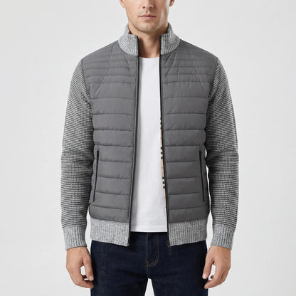 Henry | Men's Classic Zip-Up Jacket with Stand Collar