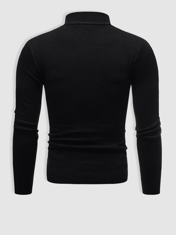 Darryl | Men's Stylish Slim-Fit Turtleneck Pullover Sweater