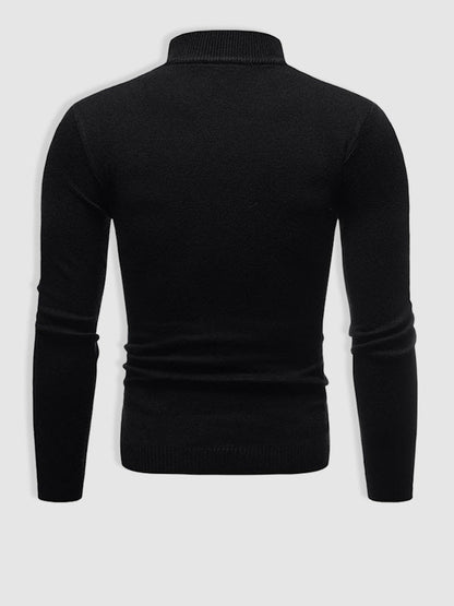 Darryl | Men's Stylish Slim-Fit Turtleneck Pullover Sweater