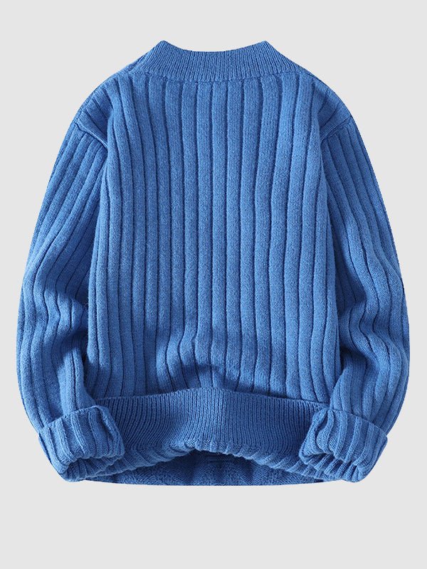 Cole Men's Classic Cable-Knit Crewneck Sweater
