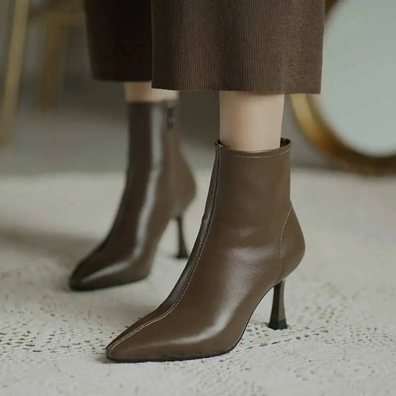 Ellen | Stylish Orthopedic Pointed-Toe Boots