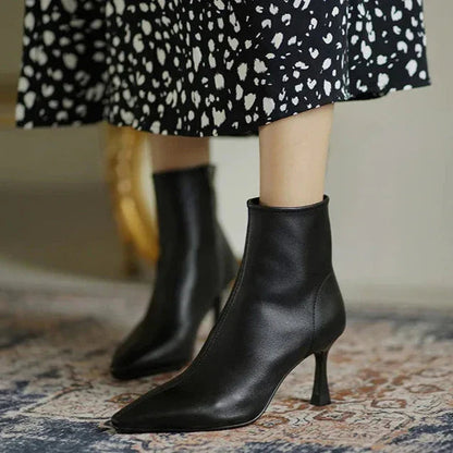 Ellen | Stylish Orthopedic Pointed-Toe Boots