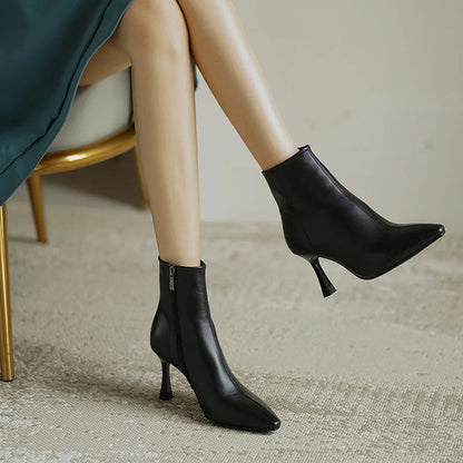 Ellen | Stylish Orthopedic Pointed-Toe Boots