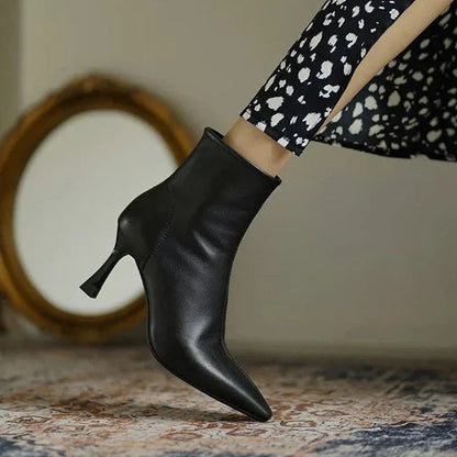 Ellen | Stylish Orthopedic Pointed-Toe Boots