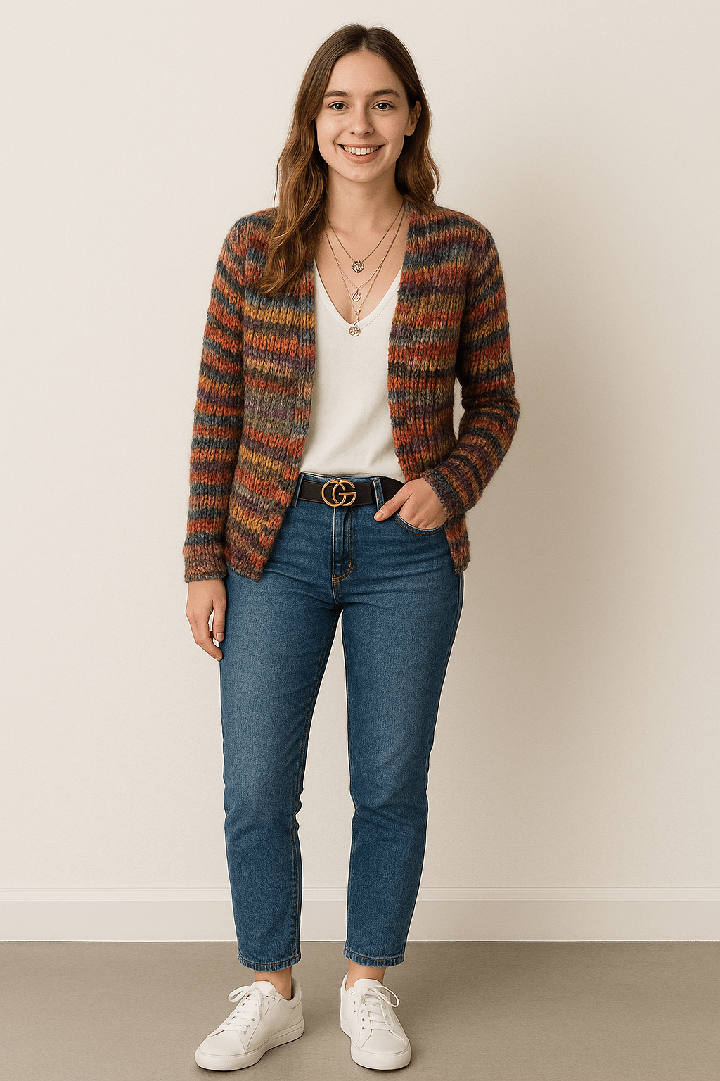 Alana | Women's Cosy Open-Front Knit Cardigan for Winter