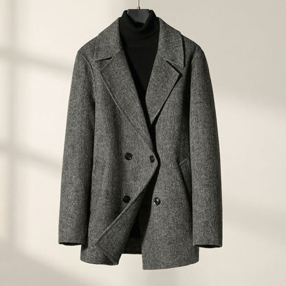 Finley | Men's Structured Wool Coat for Winter