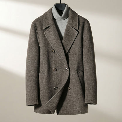 Finley | Men's Structured Wool Coat for Winter