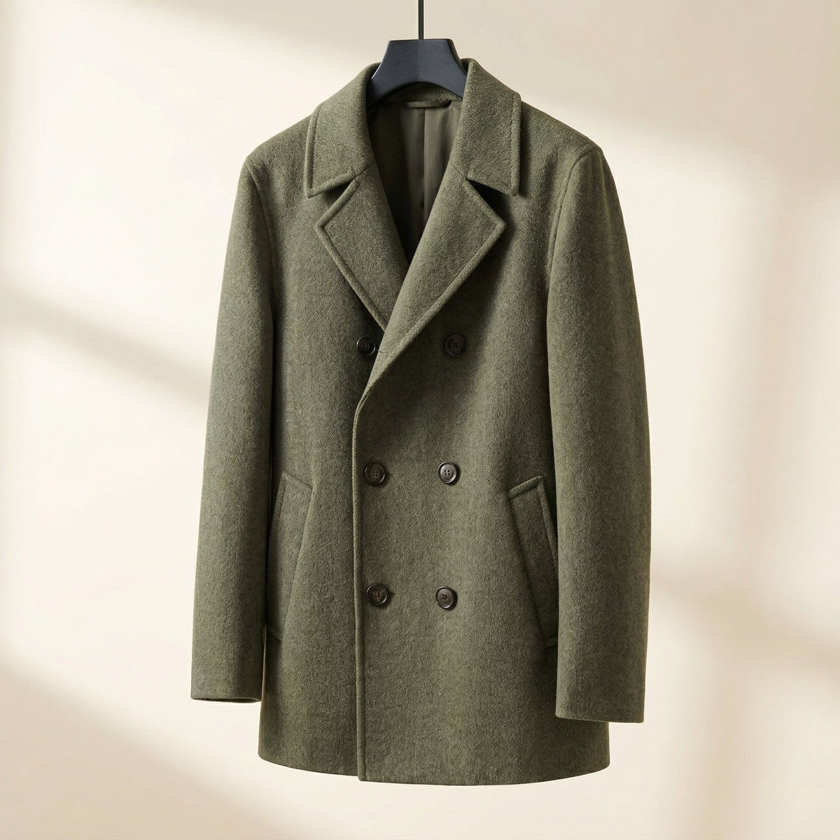 Finley | Men's Structured Wool Coat for Winter