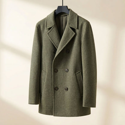 Finley | Men's Structured Wool Coat for Winter