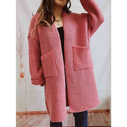 Nora | Women's Cosy Chunky-Knit Cardigan for Winter
