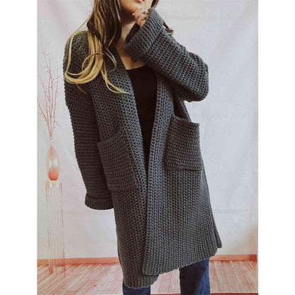Nora | Women's Cosy Chunky-Knit Cardigan for Winter