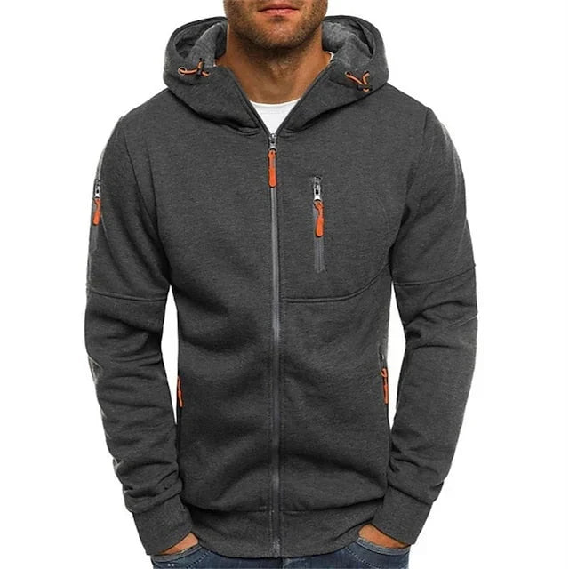 Oscar | Men's Fitted Hoodie with Spacious Front Pocket