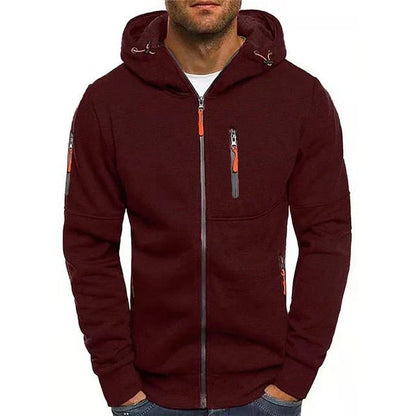 Oscar | Men's Fitted Hoodie with Spacious Front Pocket