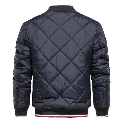 Paul | Men's Diamond-Quilted Bomber Jacket