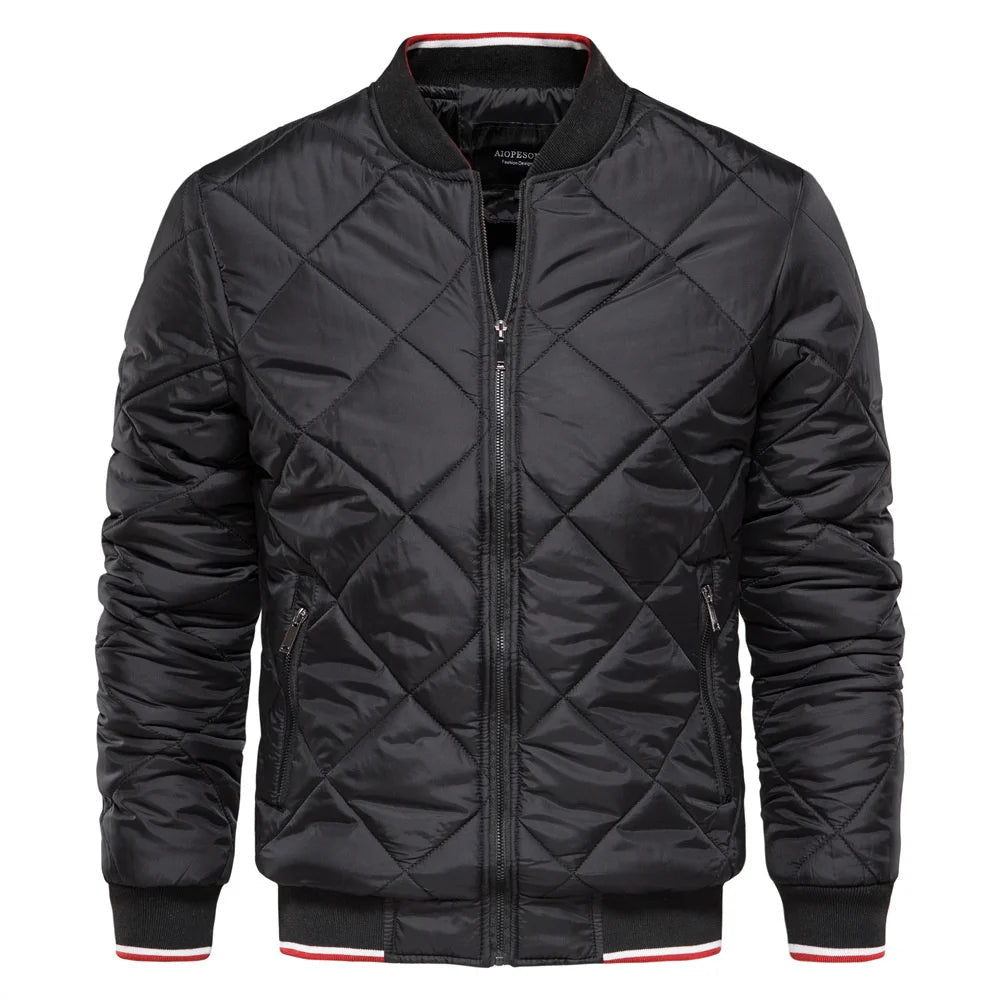 Paul | Men's Diamond-Quilted Bomber Jacket