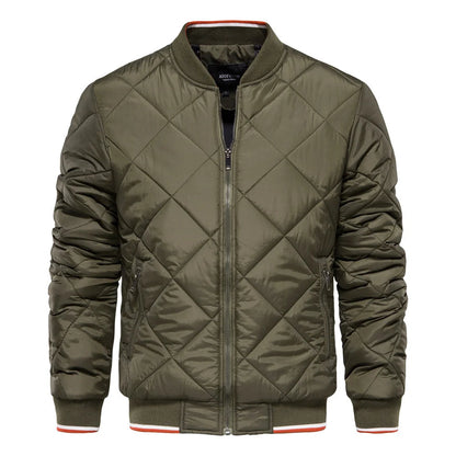 Paul | Men's Diamond-Quilted Bomber Jacket