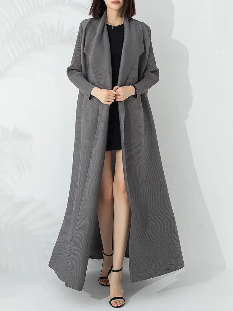 Reese | Women's Elegant Belted A-Line Coat for Winter