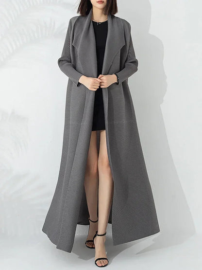 Reese | Women's Elegant Belted A-Line Coat for Winter