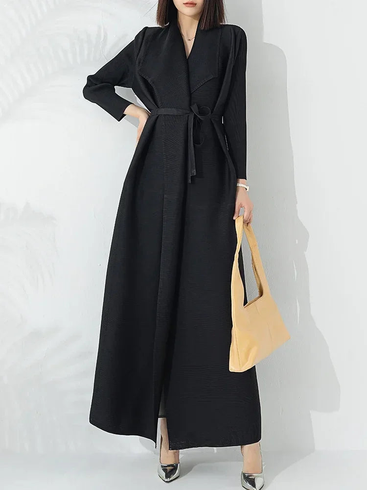 Reese | Women's Elegant Belted A-Line Coat for Winter