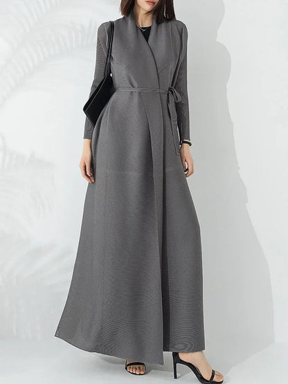 Reese | Women's Elegant Belted A-Line Coat for Winter