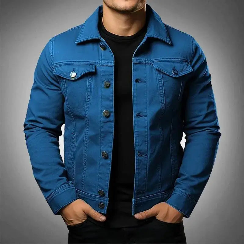 Charlie | Men's Durable 100% Cotton Denim Jacket