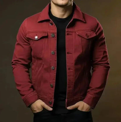 Charlie | Men's Durable 100% Cotton Denim Jacket
