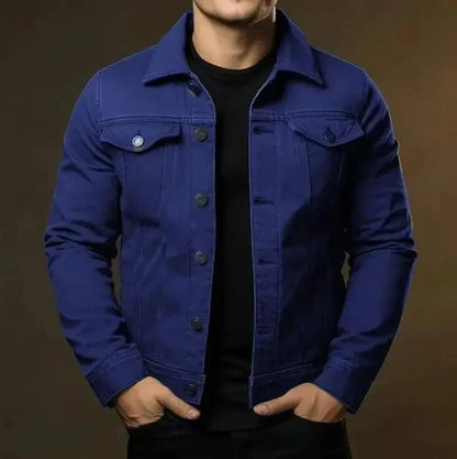 Charlie | Men's Durable 100% Cotton Denim Jacket