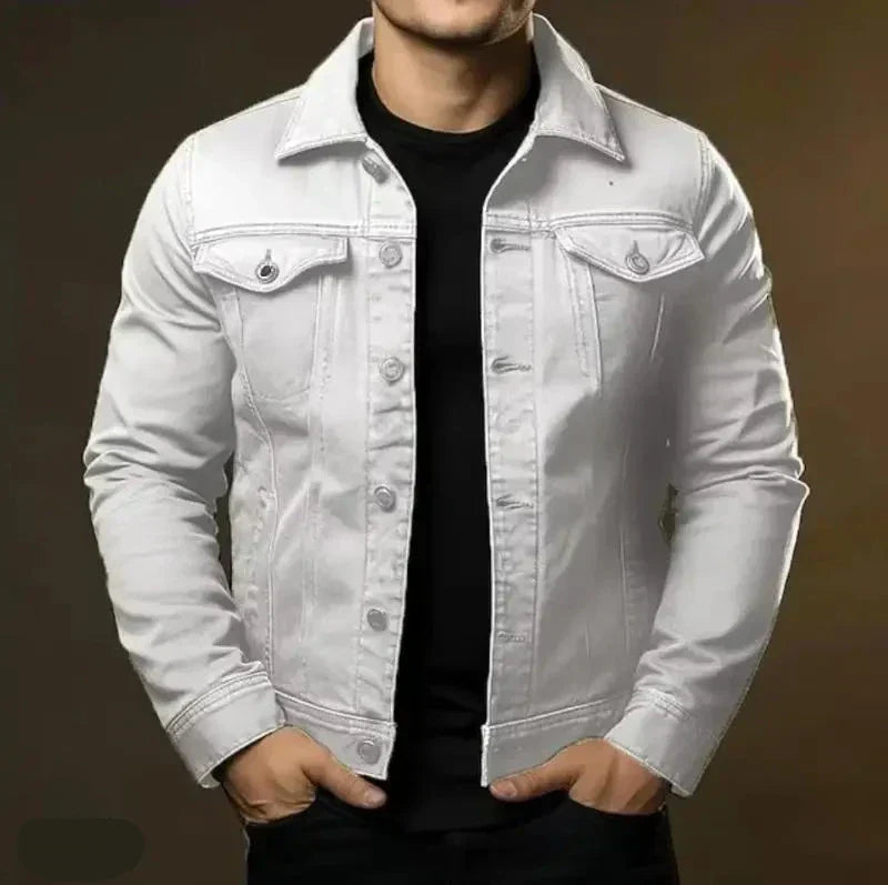 Charlie | Men's Durable 100% Cotton Denim Jacket