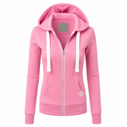 Sandy | Women's Fitted Zip-Up Hoodie for Winter