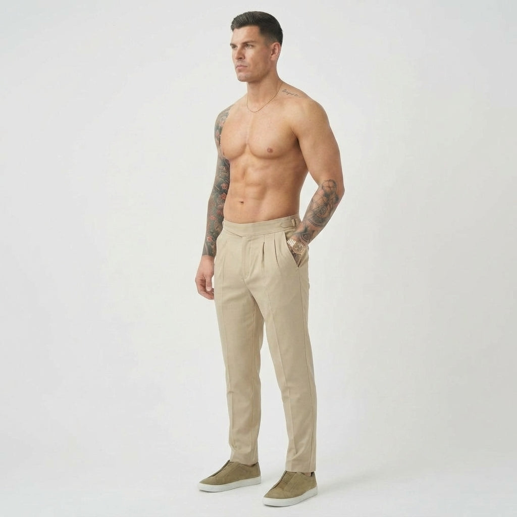 Lockhart Cream Trousers